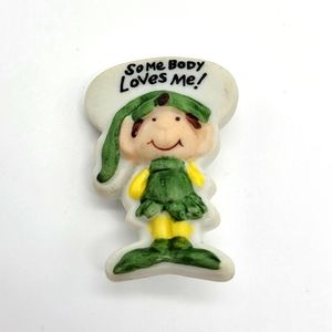 1982 Christmas elf pin from Japan